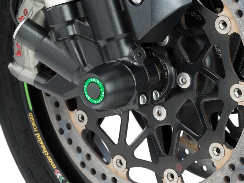Puig PHB19 Front Fork Protector Black 4055F