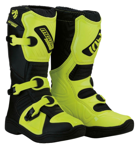 Moose Racing 2018 M1.3 Youth Black/HiViz Motocross Boots