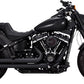 Vance & Hines Big Shots Staggered 2-into-2 Exhaust System For HD FXLRS 1923 18-24 47341