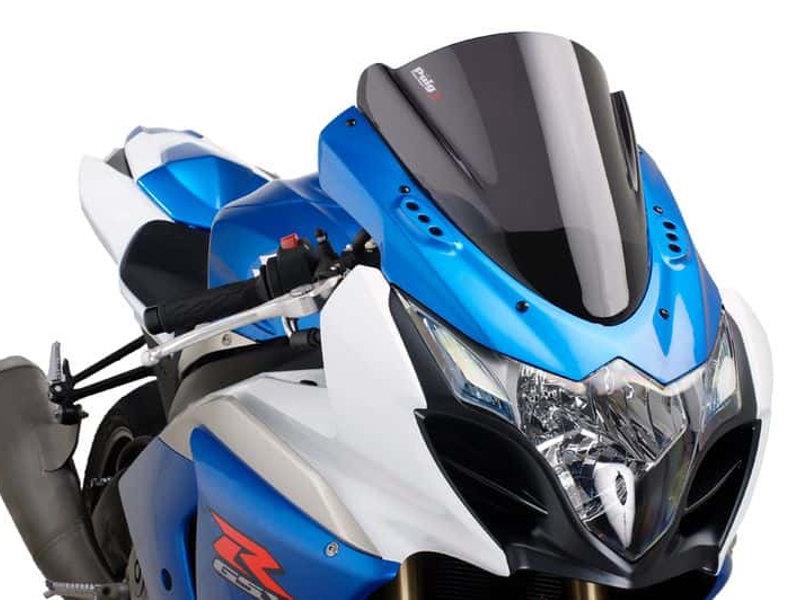 PUIG Z-Racing Screen Dark Smoke for Suzuki GSX R 1000 09-16 4933F