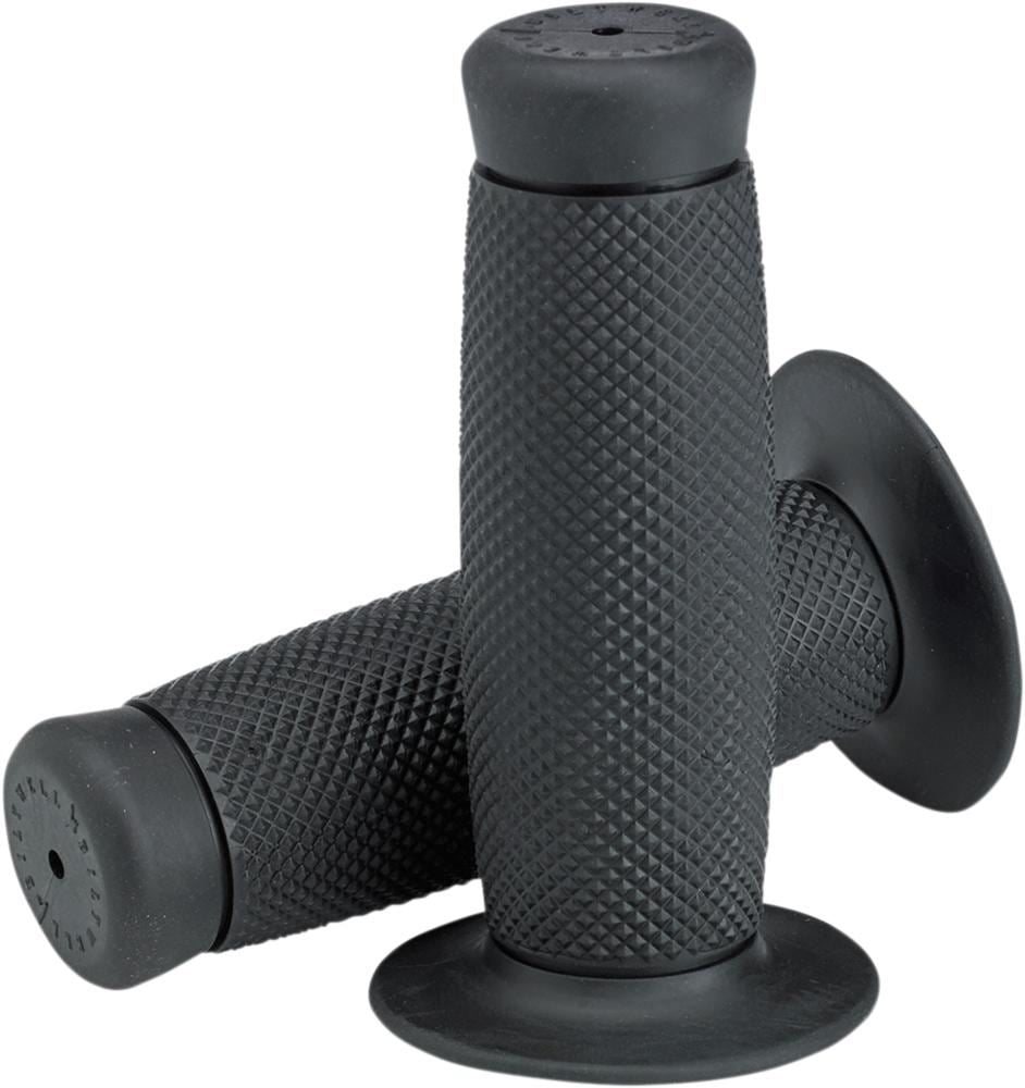 Biltwell Renegade 1″ Grips Kraton Rubber Black To Fit Harley V-Twin