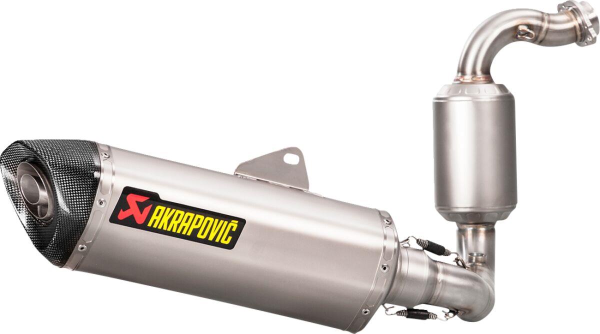 Akrapovic Racing Line Exhaust System SS/CF For BMW G 310 R 16-24 S-B3R2-HRSS