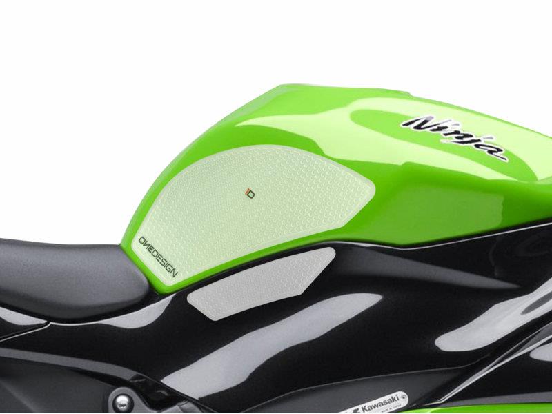 PUIG Side Tank Pad Protector Black for Kawasaki ZX-6R 636 09-17 20080N