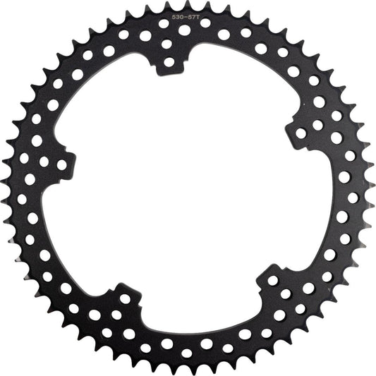 Arlen Ness Replacement Chain Drive Kit Rear Sprocket 57T Black 530 Size 300-204