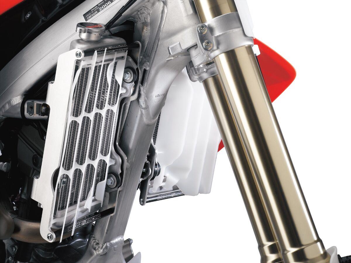 Moose Offroad Radiatior Braces For KTM EXC 125 2000-2005 Silver 11-100
