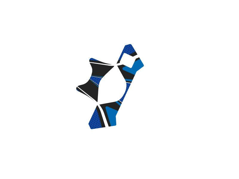Puig Radikal Yoke Protector Blue 21700H