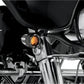 Arlen Ness Deep Cut Factory Style Turn Signals LED Fire Ring Aluminum 12-753