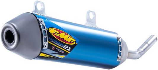 FMF Ti Powercore 2 Blue Silencer Muffler KTM Husqvarna 250/300 025209