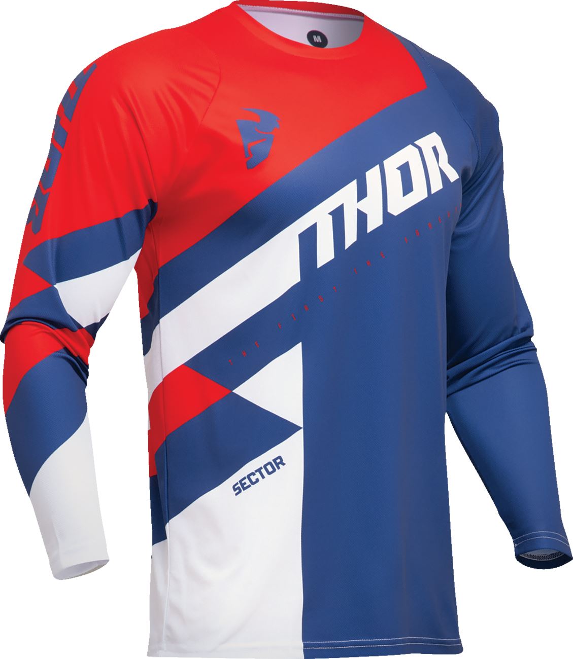 Thor Jersey Youth Sector Checker Navy/Red 24 Model