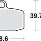Sbs RSI Offroad Racing Sintered Brake Pads For KTM Freeride E-XC 12-23 885RSI
