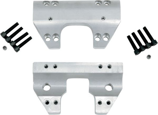 La Choppers Handlebar Clamp Set For Harley FLHR 1690 1994-2015 Raw LA-7420-00