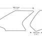 Puig Side Tank Pad Protector Clear 9537R