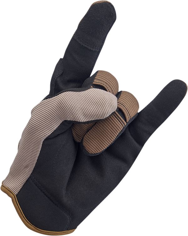 Biltwell Motorcycle Gloves Moto Brown/Black