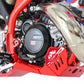 AXP Racing Xtrem Skid Plate For Beta RR 250 2024-2025 HDPE Red AX1753