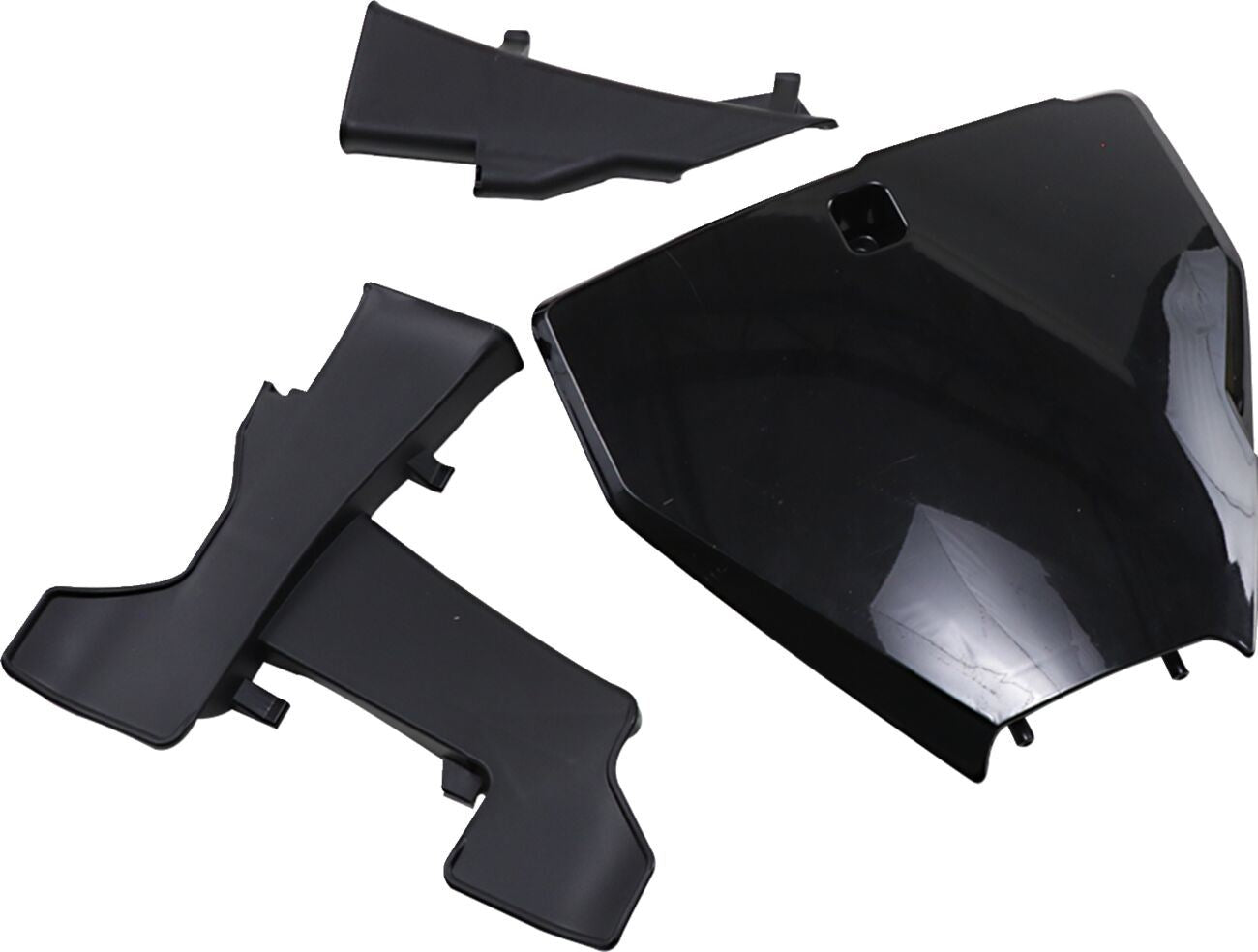 UFO Front Plate For Husqvarna TC/FC 450 16-22 W/Guide Black HU03395-001
