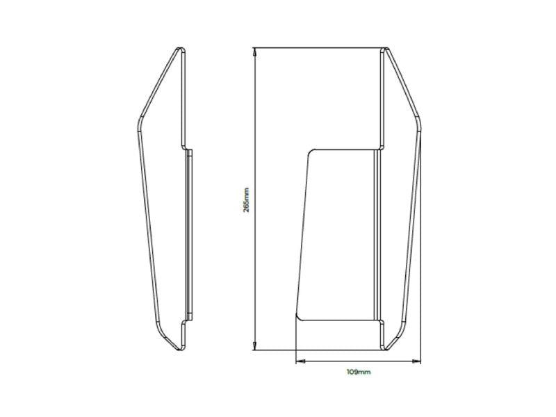 PUIG Upper Deflectors Clear for BMW F900 XR 20-25 20430W