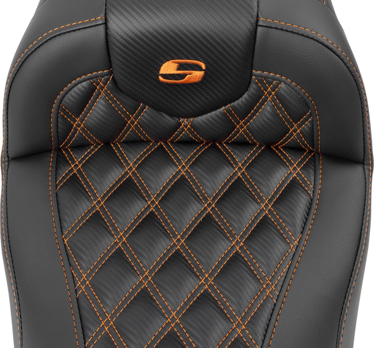 Saddlemen Roadsofa Lattice Stitch Seat For Harley Davidson FLTRXSE 1977 23-24 823-07-20603