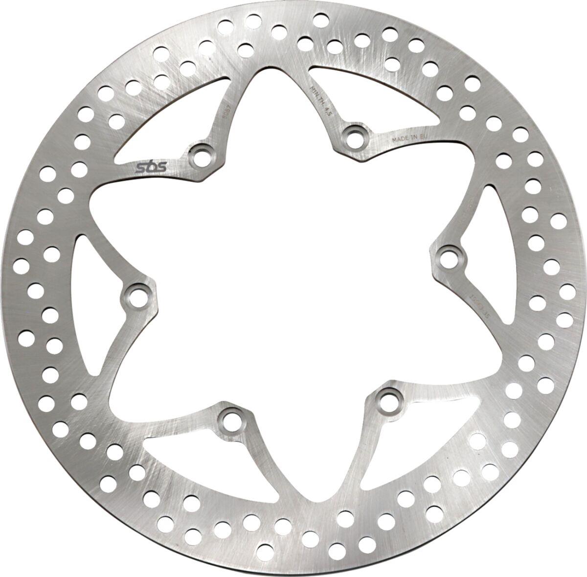 Sbs Brake Rotor For Yamaha FJR 1300 1984-2019 Silver 5087