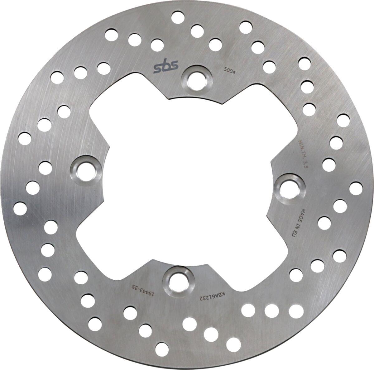 Sbs Brake Rotor For Kawasaki ER-6F 650 1998-2016 Silver 5004