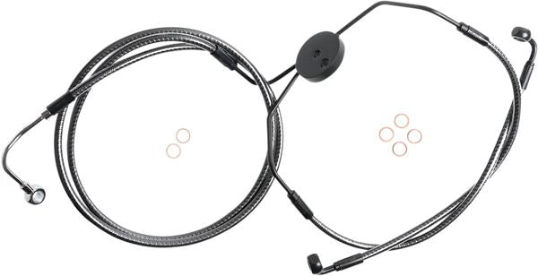 Magnum Shielding Lower Brake Line For Harley FLHR 1690 2008-2013 77010