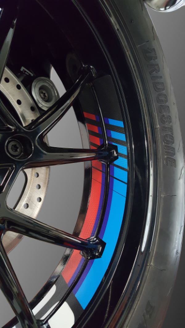 UNIRACING Rim Decal KIT BMW R1200GS K46845