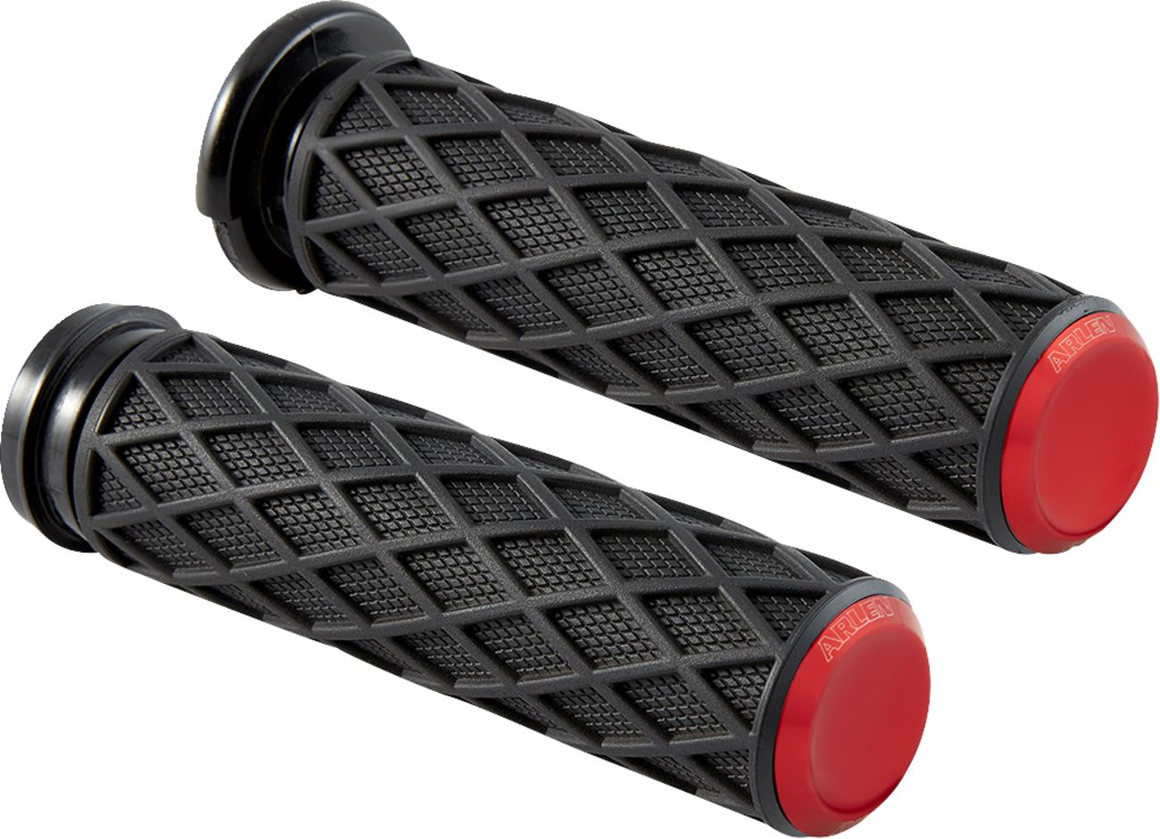 Arlen Ness Diamond Grips Red For Harley Davidson FXLRS 1923 08-24 500-017
