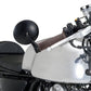 Daytona Bar End Mirror Aluminum Side View ø30mm Clamp Short Design 89813