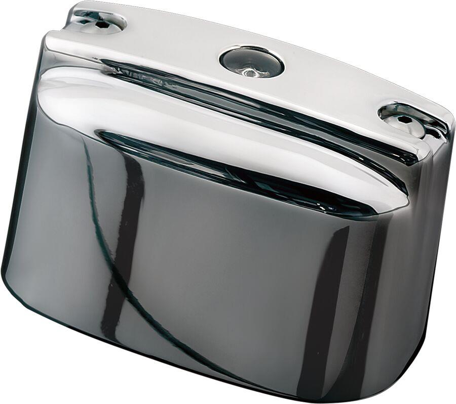 Kuryakyn Rear Master Cylinder Cover For Harley FLS 1690 1999-2017 Chrome KUR9128