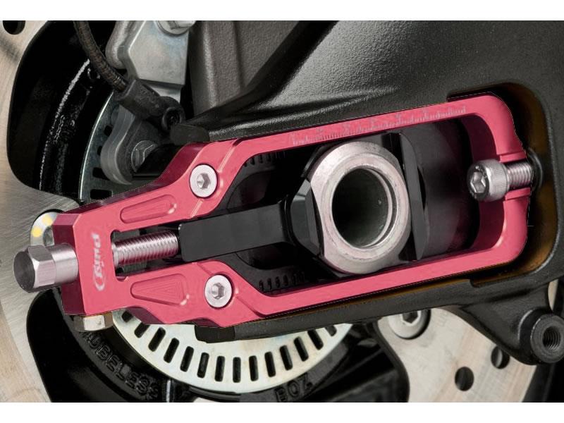 PUIG Chain Tensioner Red for Yamaha MT-10/YZF R1 15-20 20695R