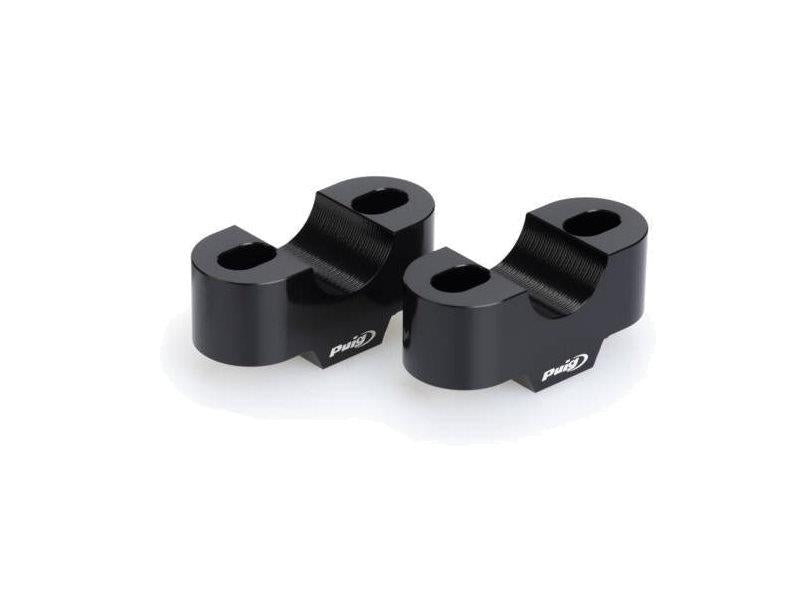 PUIG 20mm Handlebar Risers For 22mm Bars Black for Honda CB750 Hornet 23-25 3671N