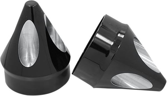 Avon Grips Front Axle Nut Cover For Harley FLHRXS 1868 2007-2024 AXL-SPK-ANO