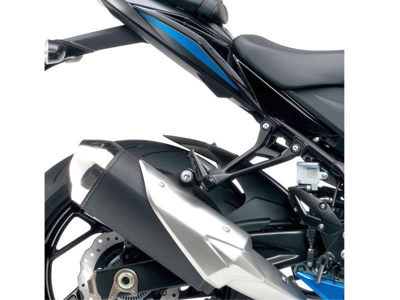 PUIG Rear Mudguard Extender Matt Black for Suzuki GSX S 750 17-21 9901J