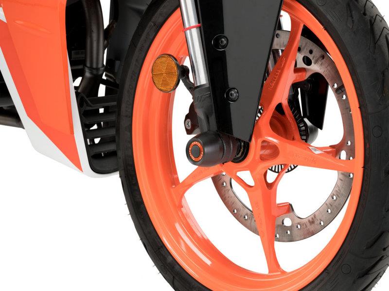 Puig PHB19 Front Fork Protector Ring Black 4059C