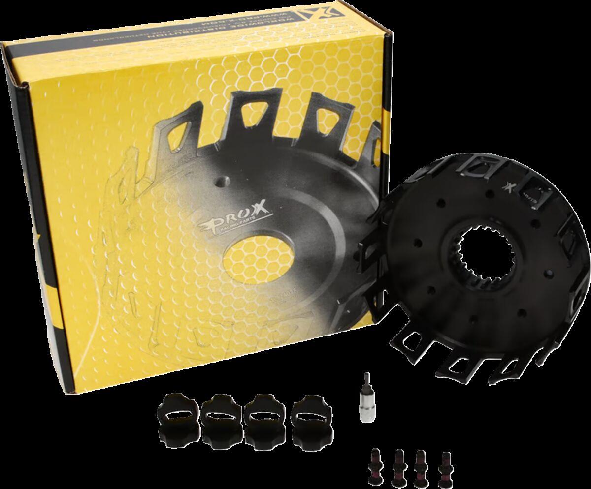 Prox Clutch Basket For Yamaha YZ 250 1993-2024 Black 7075 T-6 Aluminium 17.2393