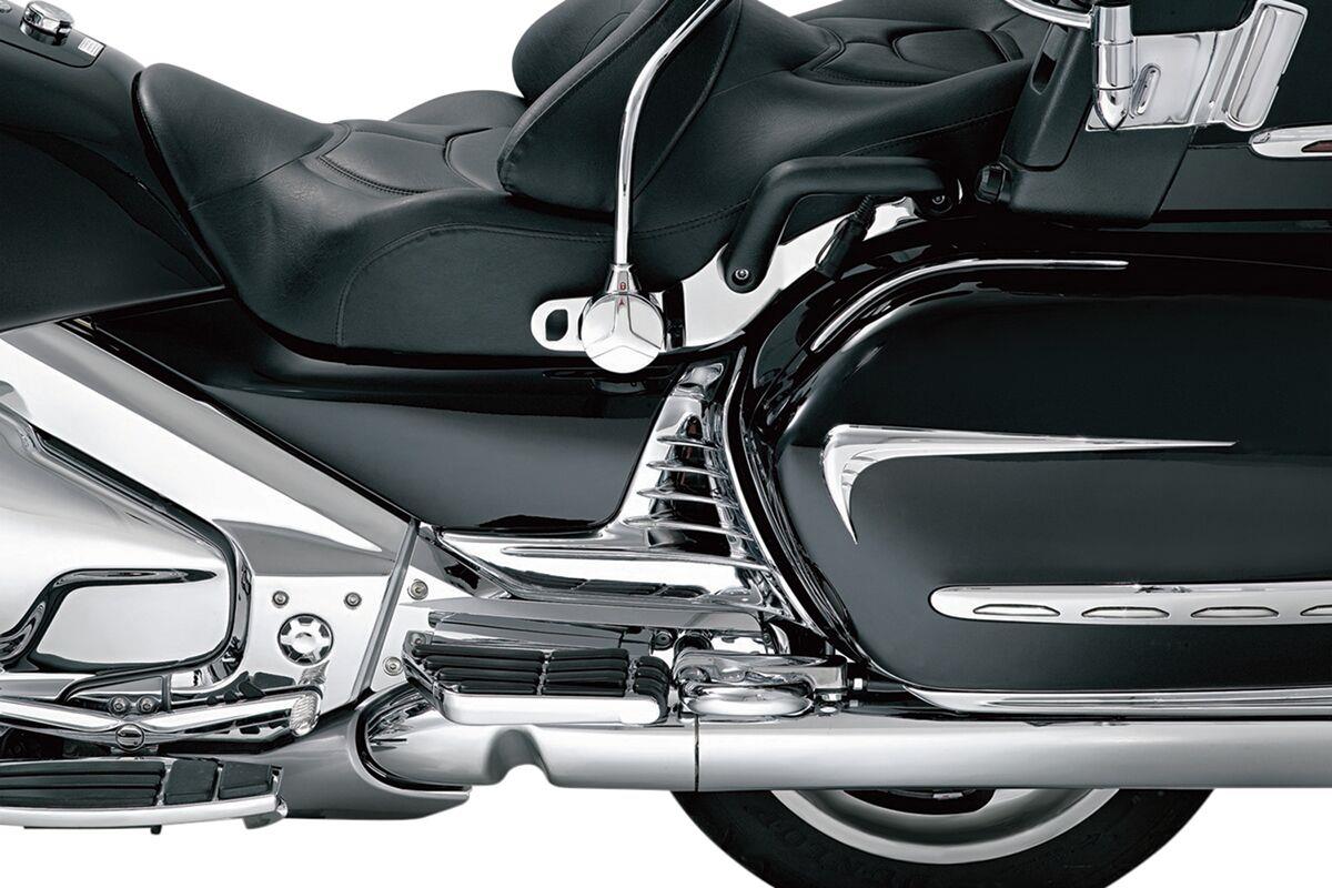 Kuryakyn Battery Box Cover For Honda GL 1800 2001-2010 Chrome Pair KUR3913
