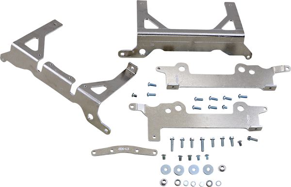 Moose Offroad Radiatior Braces For Beta RR 125 2020-2023 Silver 11-4120