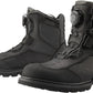 Icon Stormhawk Waterproof Boots Black