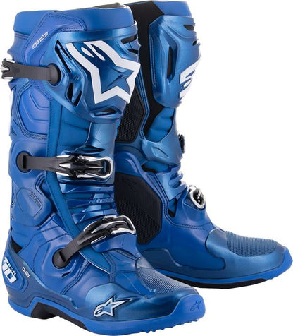 Alpinestars Tech 10 Boots Blue White