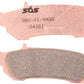 Sbs SI Offroad Sintered Brake Pads For Yamaha YZ 250 X 2007-2022 Set of 2 840SI