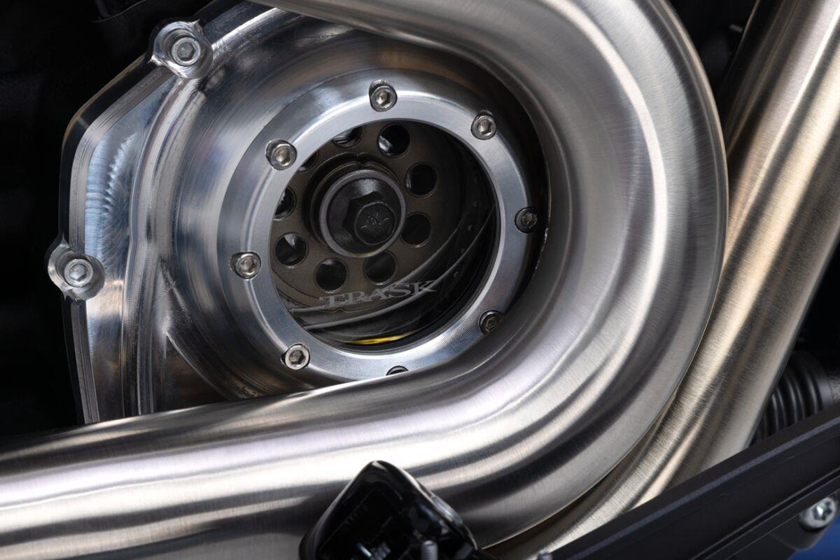 Trask Assault Series Cam Cover For Harley Davidson FLFBS 1868 2017-2024 TM-018R