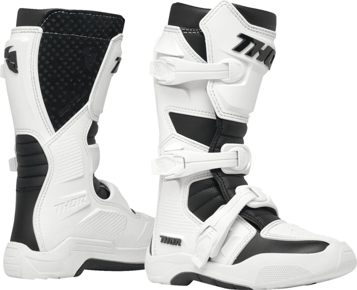 THOR Youth Blitz XR Boots White