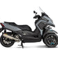 Akrapovic Slip-On Line Muffler Scooter SS/CF For Yamaha MW 300 ABS 21-24 S-Y3SO3-HRSS