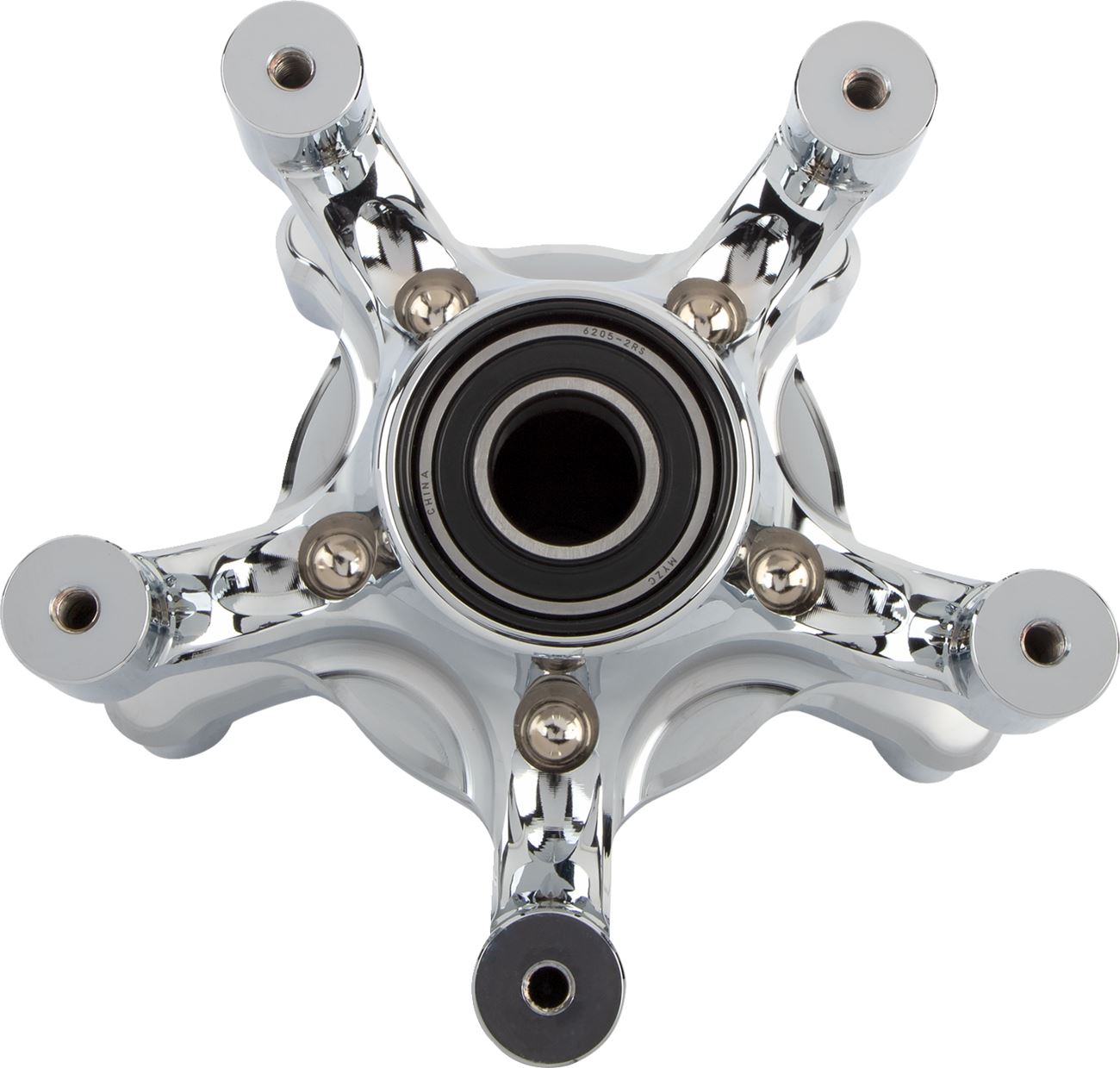 Arlen Ness Spider Wheel Hub Chrome Dual Aluminum For HD FLHRXS 1868 08-24 71-661