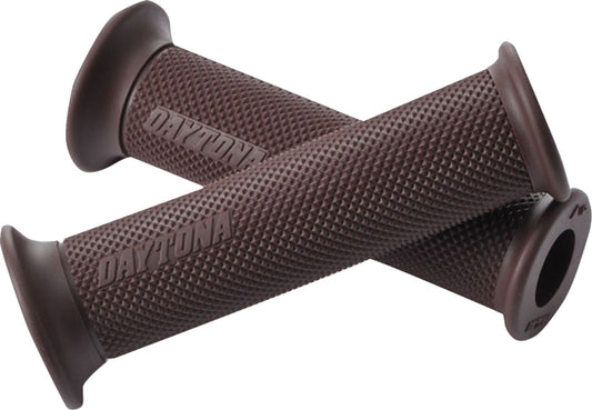 Daytona Grippy Grip GGDM-Base Grips Brown 7/8 Open End Pair 12.5cm 88219