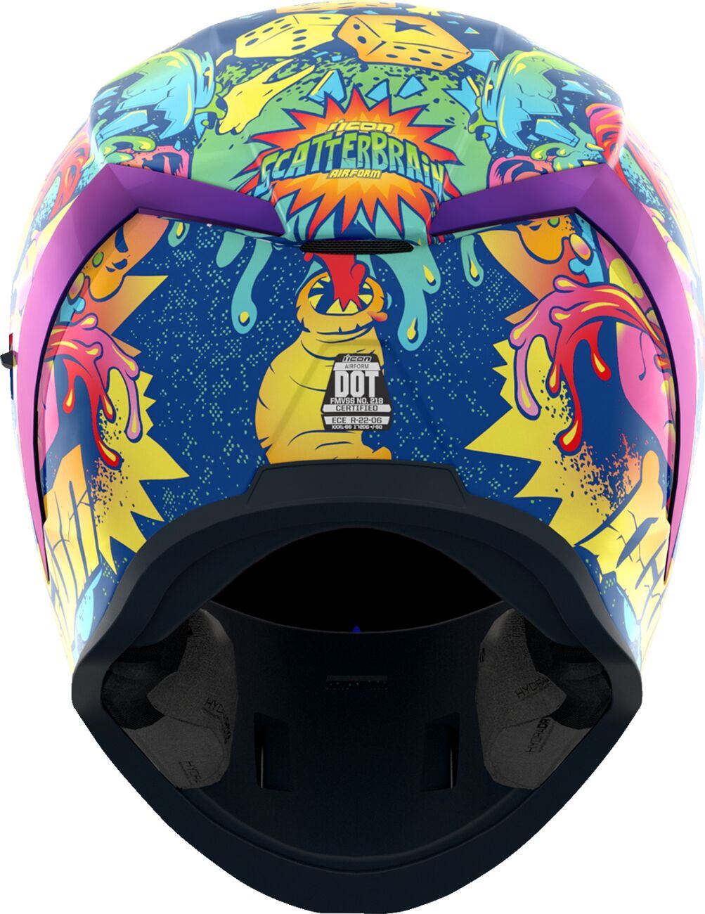 ICON Airform™ Scatterbrain Multi Motorcycle Helmet