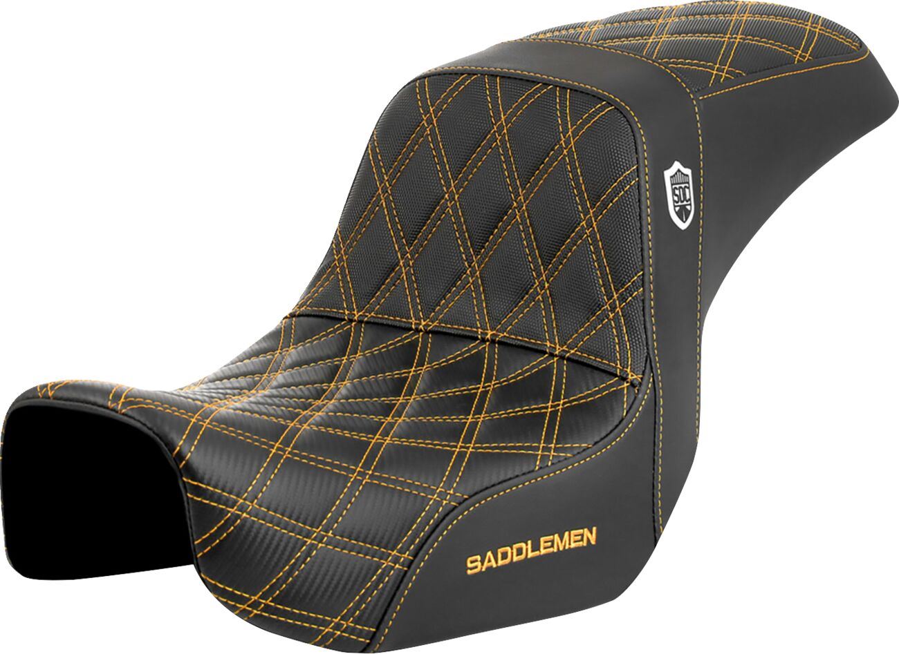 Saddlemen Pro Series SDC Performance Grip Seat For HD FXDF 1690 06-17 SC80604GOL