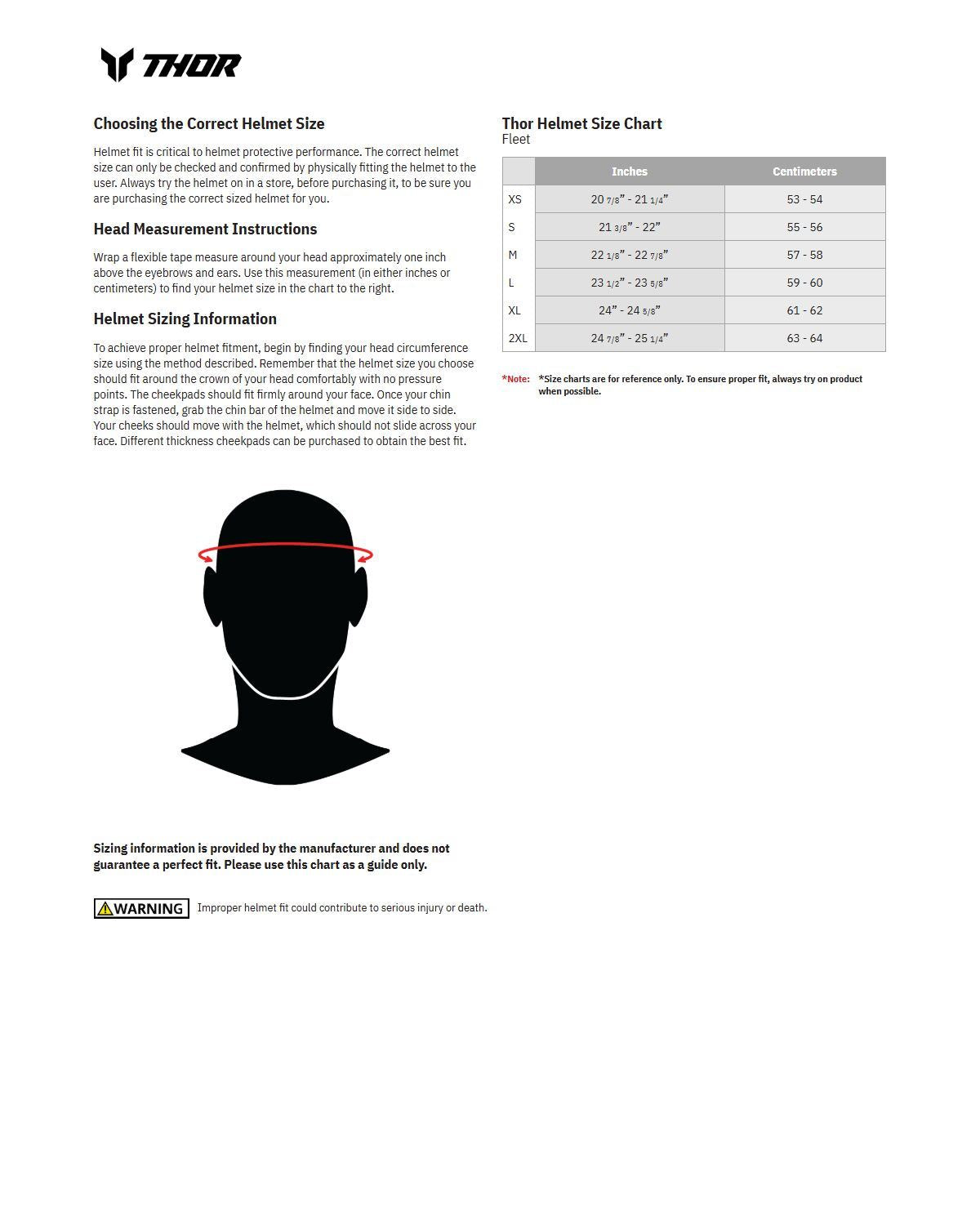 THOR Fleet Storm Helmet WH/NV 2025 Model