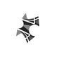 PUIG Radikal Yoke Protector Grey for Kawasaki Ninja 300 13-17 6906U