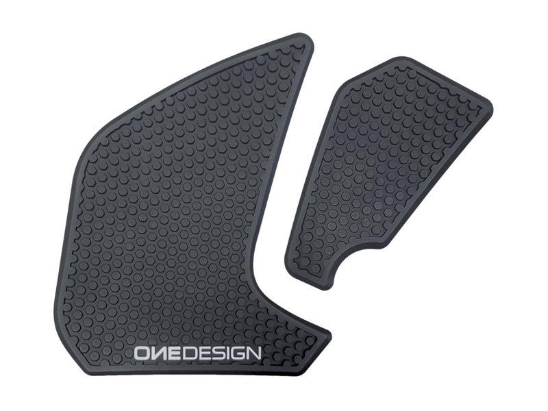 PUIG Side Tank Pad Protector Black for Yamaha MT-07 18-20 20089N