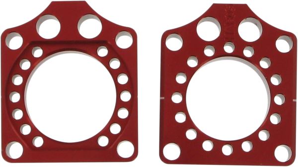 Pro Circuit Axle Blocks For Honda CRF 250 R 2009-2017 Anodized Red HAB09